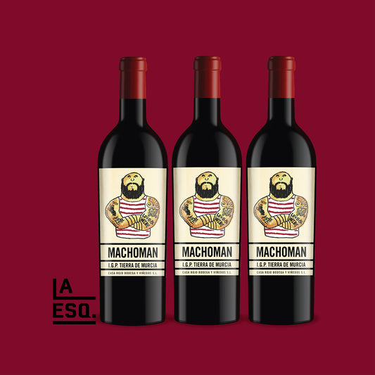 PACK MACHOMAN X 3 BOTELLAS