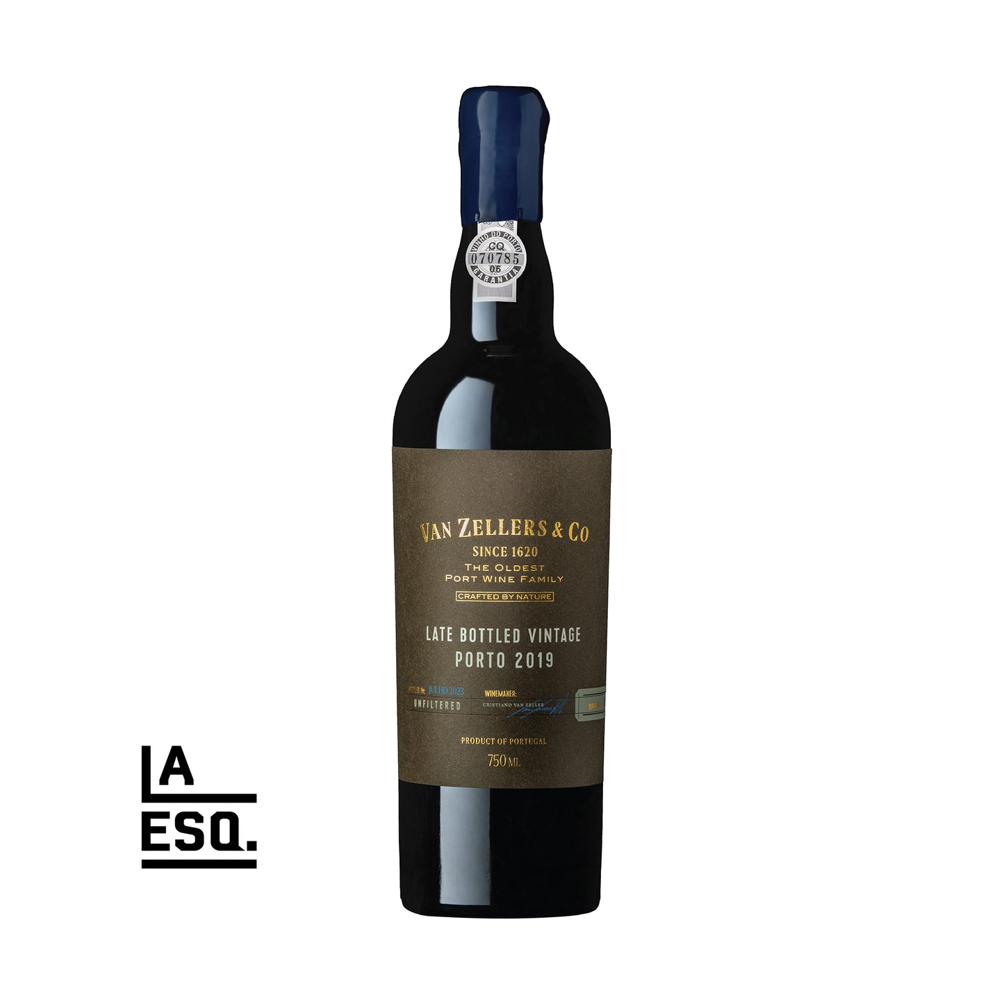 VZ & CO LATE BOTTLED VINTAGE PORT 2019  750 ML