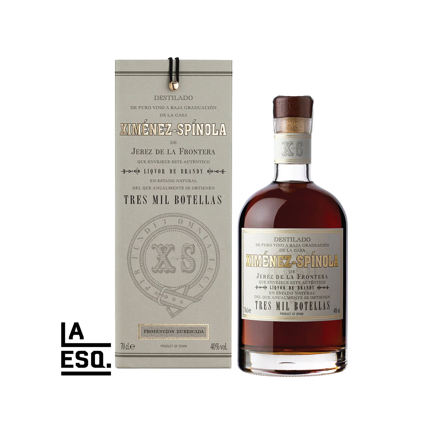 XS BRANDY TRES MIL BOTELLAS 70CL